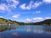 Panoramablick über den Turracher See